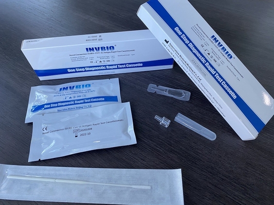 Teste rápido Kit For Travel do antígeno 1pcs/Box de Covid em casa