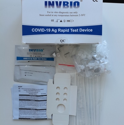 Teste rápido de Corona Antigen Nasal Smear Swabs para povos mais de 7 anos