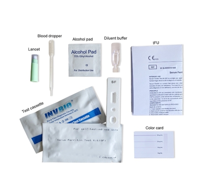 Ce Mark Anemia Home Test Kit Autoteste Soro Ferritina Sangue