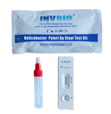 Kits de teste rápido para doenças infecciosas H Pylori Fezes de antígeno de Helicobacter Pylori