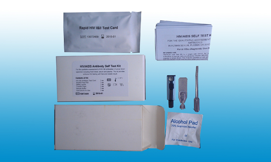 Kits de teste rápido para doenças infecciosas de sangue total de HIV com Ce