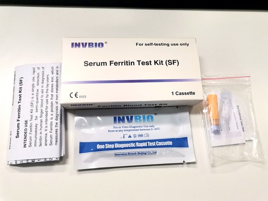 Teste de auto-teste rápido quantitativo/caixa da precisão alta 1 do Ferritin