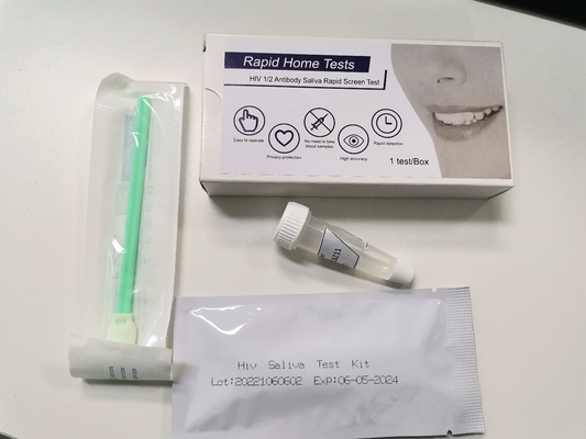 Tipo do Hiv - 1 tipo - teste rápido Kit With FSC da saliva 2
