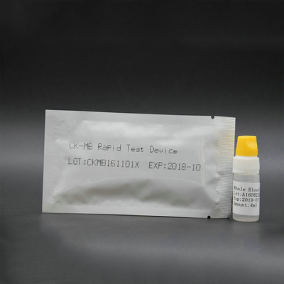 24 meses Kit de teste de troponina Detecção qualitativa do marcador cardíaco Ck-Mb