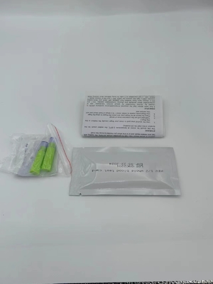 O fluxo vertical rápido ajuda a um teste 2 Kit At Home Quick Detection do Hiv 1 da etapa