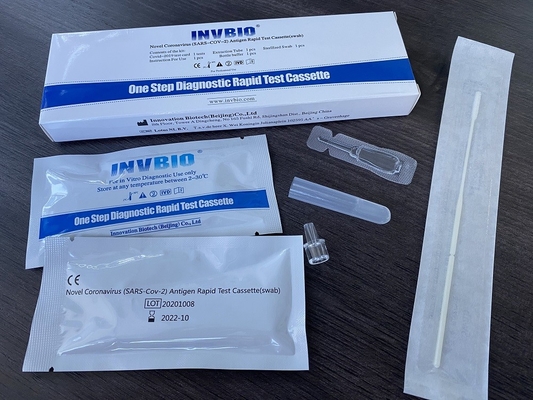 99% de precisão Kit de teste de antígeno de Covid Resposta rápida para profissionais de saúde em viagens