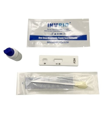 O dispositivo rápido do teste do antígeno exato da saliva de Hcv dos resultados fácil opera-se