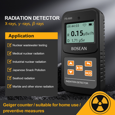 Detector nuclear digital portátil Radiação de raios X Y Ray Geiger