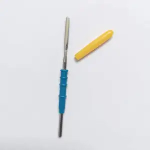 Instrumento cirúrgico Lápis electrossirúrgico descartável ponta de lâmina monopólica estéril