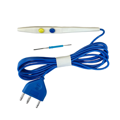 Instrumentos cirúrgicos descartáveis de alta frequência Eletrodo cirúrgico caneta de faca elétrica