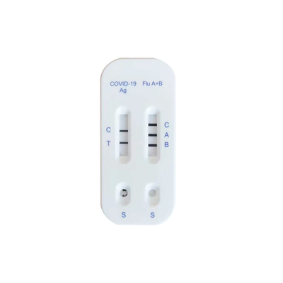 Autoteste rápido e preciso da Cov - 2 Influenza A / B para diagnóstico duplo 1pcs/caixa