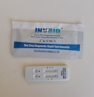 Alta sensibilidade Covid 19 Influenza A&amp;B Autoteste para diagnóstico duplo 1pcs/caixa