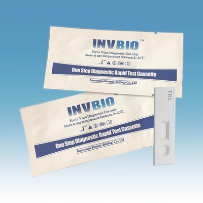 Teste diagnóstico Kit Thc Oral Saliva Test do abuso de drogas de Doa