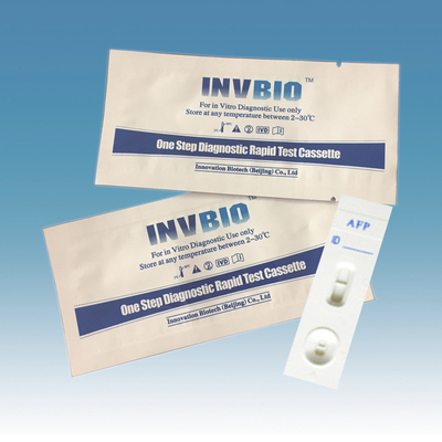 ISO 13485 do sangue inteiro AFP Alpha Fetoprotein Test Kit de INVBIO