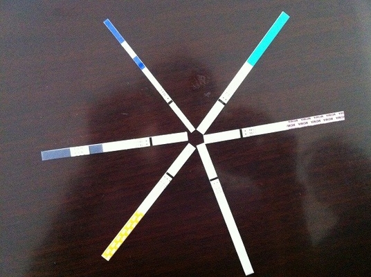 jogo rápido da tira de teste da droga da urina do Acetaminophen de ACE dos jogos da casa do teste de tela do abuso de drogas do auto da urina do teste de diagnóstico