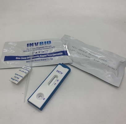 Anti dispositivo rápido 25pcs/Box da gaveta dos jogos do teste da doença infecciosa de Hcv
