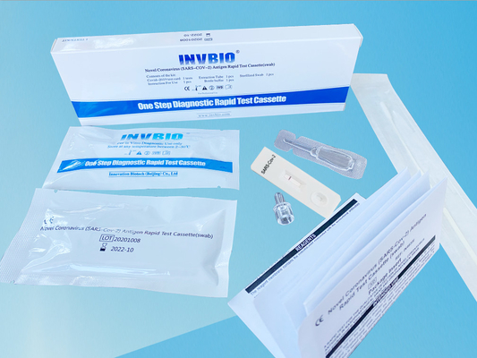 Cotonete Covid-19 de Kit Test Non Invasive Nasal do antígeno de Invbio
