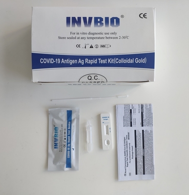Antígeno rápido Kit Self Testing da infecção Covid-19