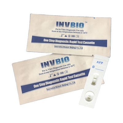 Os marcadores do tumor do diagnóstico do câncer do Iso do Ce testam Alpha Fetoprotein Afp Kit Cassette