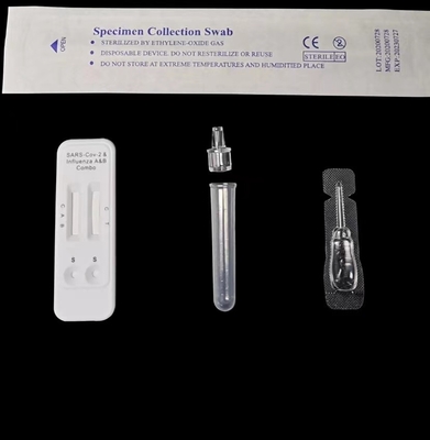 1 pçs/caixa kit de teste rápido de antígeno caseiro fácil para sars - cov - 2 influenza A / B