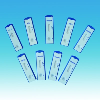 Kits de teste rápido para doenças infecciosas com 99% de precisão Sangue total Tri Line Hiv Cassete
