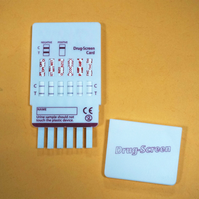 Painel rápido exato imediato de Kit Multi Drug Screening Urine 6 do teste de diagnóstico