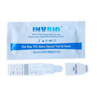 Uma saliva pessoal de Kit Doa Marijuana Thc Cannabis do teste do abuso de drogas da etapa