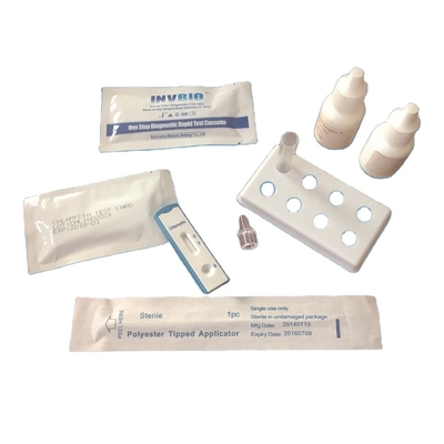 Saúde sexual um cotonete rápido de Kit Chlamydia Trachomatis Infection Antigen do teste de Invbio STD da etapa