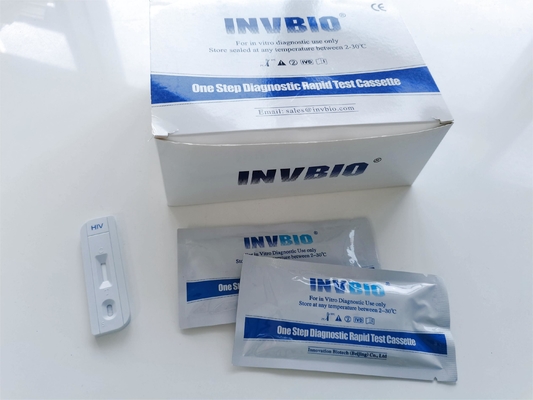 Sangue inteiro da anti detecção rápida do Hiv do Immunoassay dos jogos IVD do teste da doença infecciosa do Hiv 1/2