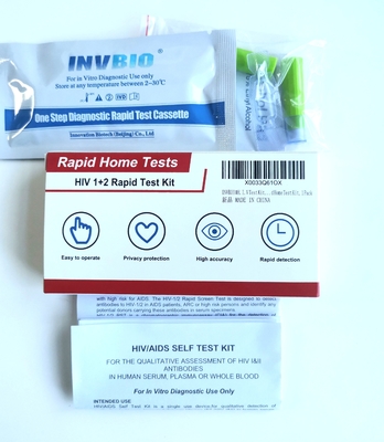 Os jogos rápidos de um teste do Hiv do sangue inteiro da etapa 20 partes do Ce aprovaram