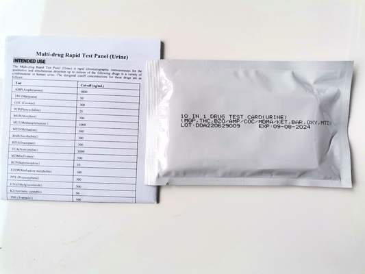 Jogos do teste de droga em casa o Fda imediato de 5 do painel fácil aprovou