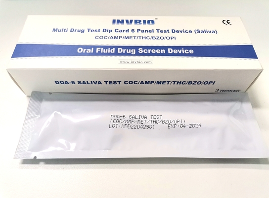 jogo oral imediato FSC do teste do abuso de drogas do líquido da saliva em casa
