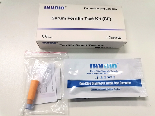 Sensibilidade rápida de Elisa Kit 99,2% da gaveta do teste do sangue nivelado humano do Ferritin