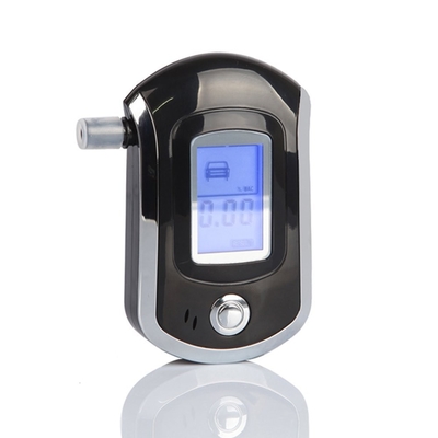 O Lcd indica o adaptador bucal surgido liso do sensor do álcool do verificador da respiração do álcool de At6000 Digitas