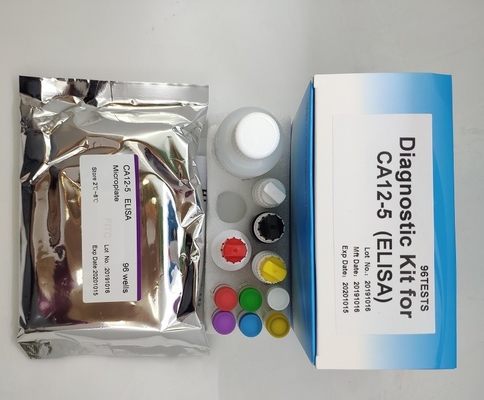 In vitro Elisa Test Kit Quantitative Determination do antígeno humano 125 CA 12-5 do câncer