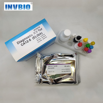 In vitro Elisa Test Kit Quantitative Determination do antígeno humano 125 CA 12-5 do câncer