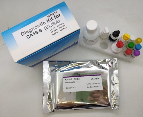 Kit MSDS médico Teste Elisa Diagnóstico rápido T3 T4 HIV HBsAg CA PSA AFP