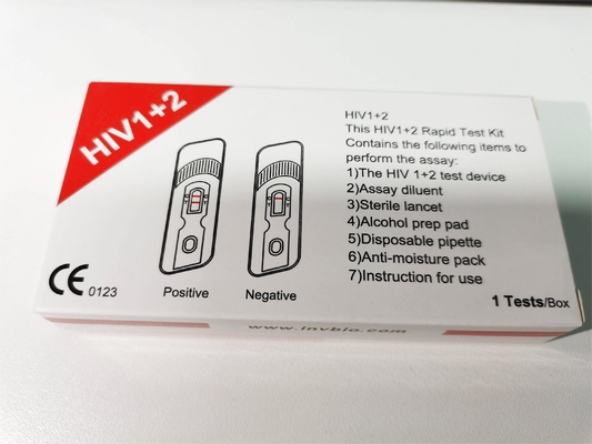 Um Oem da etapa que embala anti Hiv 1 e 2 teste Kit High Sensitivity