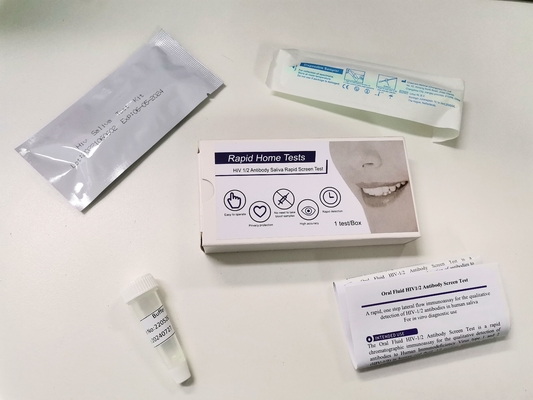Aprovação oral de Kit Easy To Use Fsc do teste do cotonete do Hiv 1/2