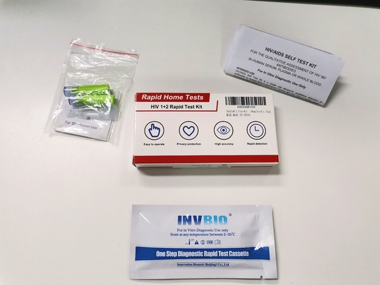 A análise de sangue rápida Kit Highly Accurate Private Ce do Hiv 1/2 aprovou