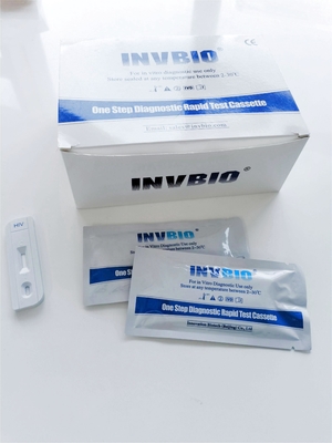 Teste 2 Kit Colloidal Gold rápido do Hiv 1 do anticorpo