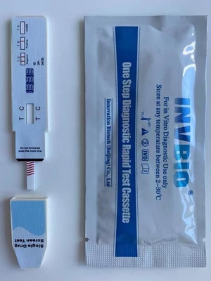 Um único mergulho da etapa teste de droga Kit Oral Use Marijuana de Thc da saliva de 20 minutos