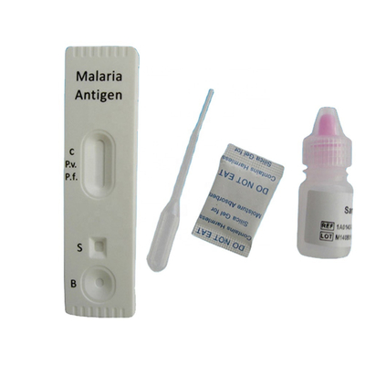 Sangue rápido de Kit Malaria Rdt Antibodies Pv do teste de diagnóstico da doença tropical/PF