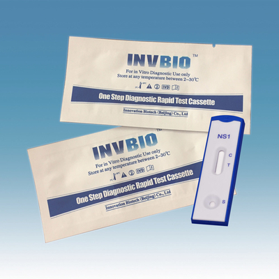 Verificação tropical Ns1 combinado Igg/teste rápido da dengue da doença da sensibilidade alta de Igm