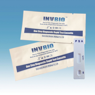 Cartão profissional do teste da etapa PSA de Kit Tumor Marker Test One dos dispositivos médicos com Iso