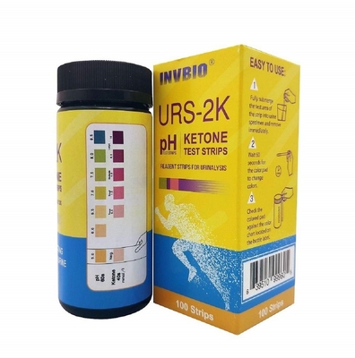 Urs-1232 60s Keto Urine Strips aprovado pela FDA