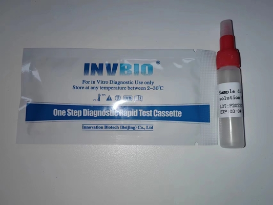 Análise de sangue oculto fecal Kit Home Use Quick Detection da etapa 1pcs um diagnóstica rápida