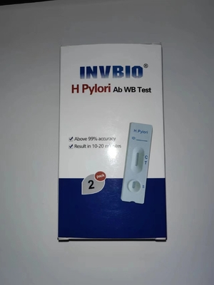 Ag Feces H Pylori Card Test Ce Detecção Rápida