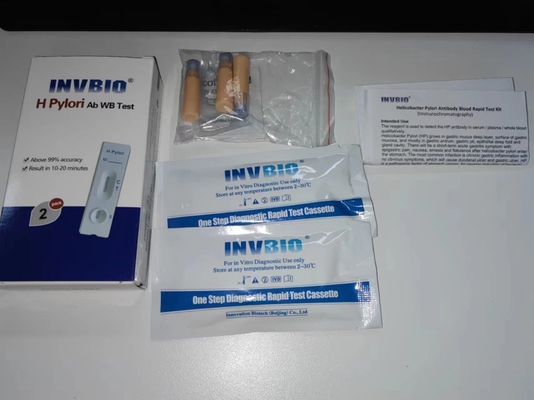Ag Feces H Pylori Card Test Ce Detecção Rápida