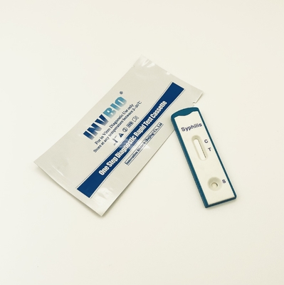 Teste de diagnóstico rápido Kit Std Syphilis Screening Test de Vdrl com malote selado